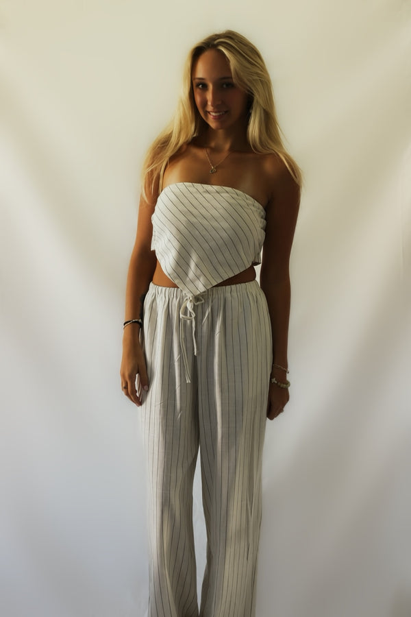 Coastal Pinstripe Set