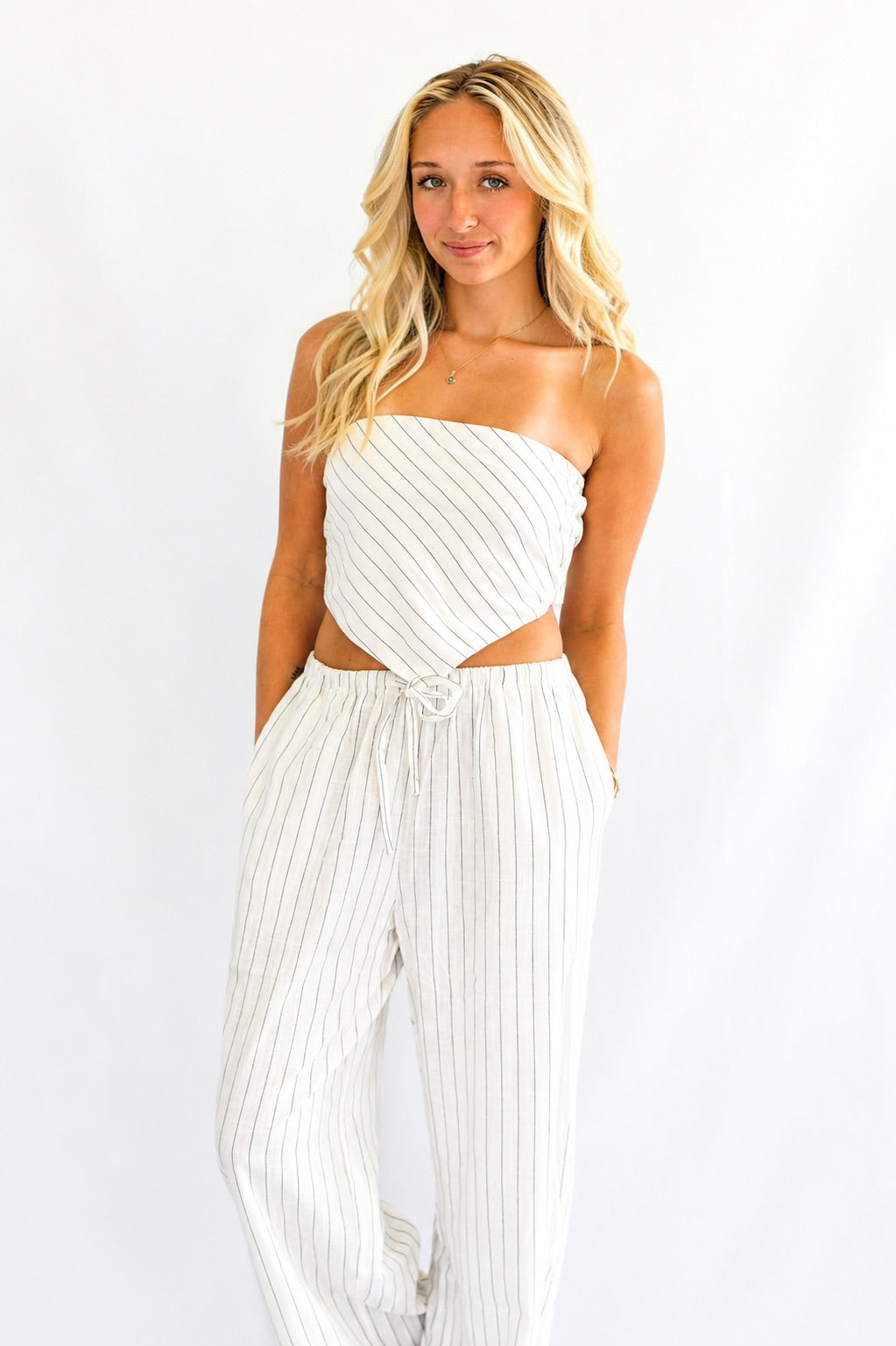 Coastal Pinstripe Set